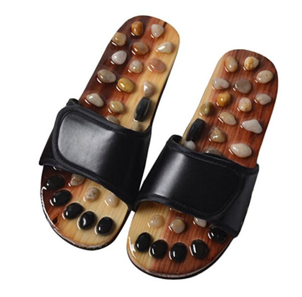 Foot Massage Slippers Men Health Care Pebble Stone Sandals Male Reflexology Feet Elderly Acupuncture Massager Shoes
Foot Massage Slippers Men Health Care Pebble Stone Sandals Male Reflexology Feet Elderly Acupuncture Massager Shoes