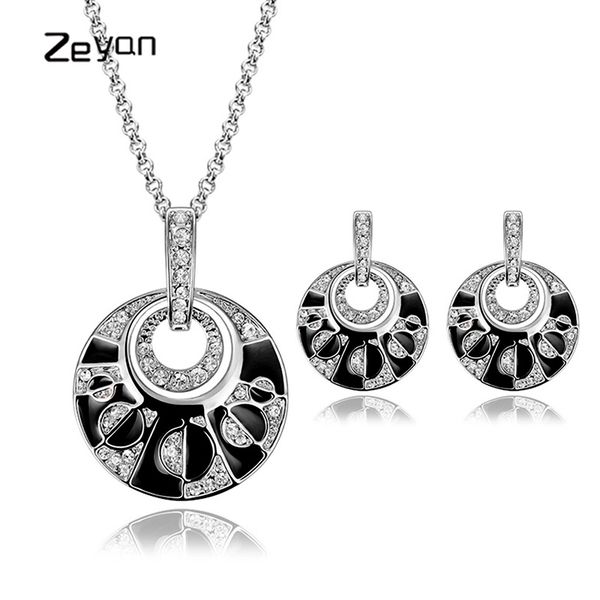 zeyan jewelry sets women party jewelry vintage african necklace set costume accessories pendant necklace & stud earring for lady, Silver
zeyan jewelry sets women party jewelry vintage african necklace set costume accessories pendant necklace & stud earring for lady, Silver
