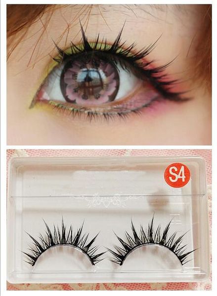natural long cosplay makeup cross strip false eyelashes black eye lashes-s4
natural long cosplay makeup cross strip false eyelashes black eye lashes-s4