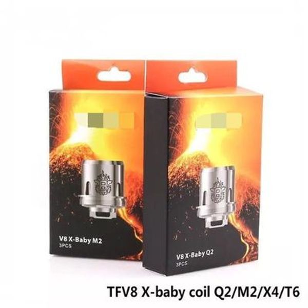 Original mok tfv8 x baby coil head q2 m2 x4 t6 baby bea t brother replacement coil 100 geninue pipe
Original mok tfv8 x baby coil head q2 m2 x4 t6 baby bea t brother replacement coil 100 geninue pipe