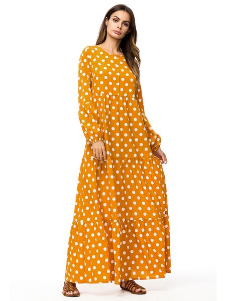 187290 kaftans large size moslimvrouwen jurk women's autumn new wave point loose large pen print long dress vestido de mujer musulmana, Red
187290 kaftans large size moslimvrouwen jurk women's autumn new wave point loose large pen print long dress vestido de mujer musulmana, Red