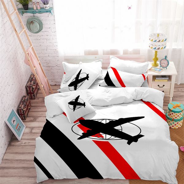 kids toy airplane print bedding set cartoon duvet cover set white red black patchwork bed cover child festival gift pillowcase
kids toy airplane print bedding set cartoon duvet cover set white red black patchwork bed cover child festival gift pillowcase
