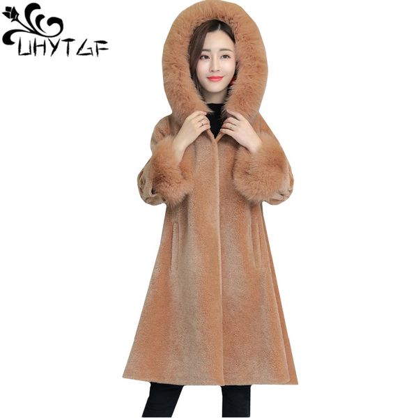 uhytgf winter faux fur hooded fur coat women slim luxury windbreaker outerwear sheep sheared coat s- 2xl952, Black
uhytgf winter faux fur hooded fur coat women slim luxury windbreaker outerwear sheep sheared coat s- 2xl952, Black