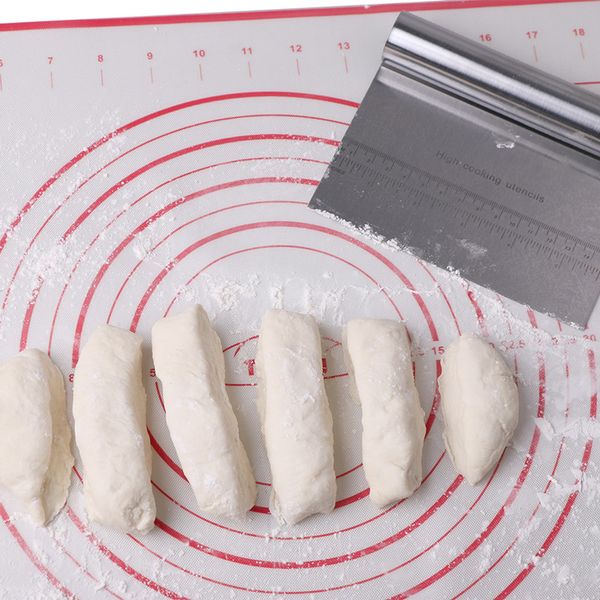 stainless steel pizza cake dough scraper cutter baking pastry spatulas fondant cream cutting with measuring guide kitchen tools
stainless steel pizza cake dough scraper cutter baking pastry spatulas fondant cream cutting with measuring guide kitchen tools