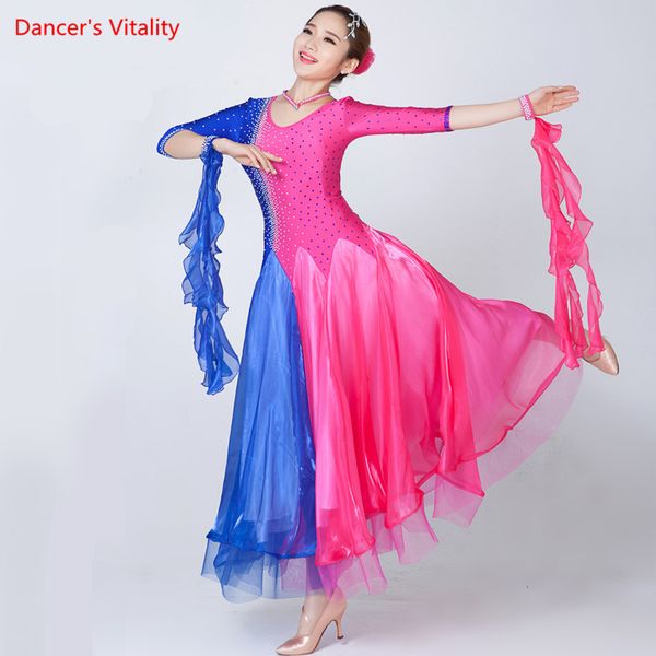 bright diamond ball gowns for dancing the waltz new ballroom dresses ballroom dance competition dresses woman, Black;red
bright diamond ball gowns for dancing the waltz new ballroom dresses ballroom dance competition dresses woman, Black;red