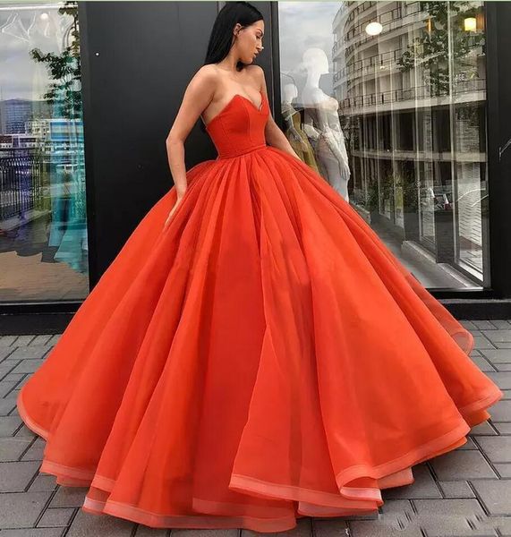 Vintage Orange Cheap Ball Gown Prom Dresses Sweetheart Formal Vestido De Festa Long Evening Dress Party Gowns Floor Length
Vintage Orange Cheap Ball Gown Prom Dresses Sweetheart Formal Vestido De Festa Long Evening Dress Party Gowns Floor Length