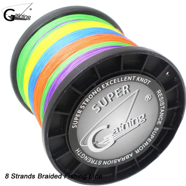 gaining 8 strands braided fishing line 1000m multicolor japan super strong multifilament fishing line 30lb 40lb 85lb 128lb 200lb
gaining 8 strands braided fishing line 1000m multicolor japan super strong multifilament fishing line 30lb 40lb 85lb 128lb 200lb