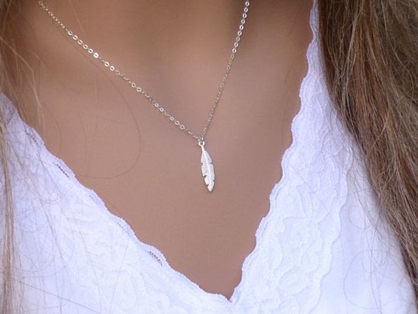 small animal feather charm pendant chain necklace maple leaf plant national style original classic life lucky woman mother men's family, Silver
small animal feather charm pendant chain necklace maple leaf plant national style original classic life lucky woman mother men's family, Silver