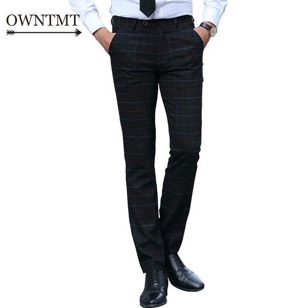2017 men spring autumn wedding fashion plaid slim fit pants men navy blue straight dress office workwear business suit trousers, White;black
2017 men spring autumn wedding fashion plaid slim fit pants men navy blue straight dress office workwear business suit trousers, White;black