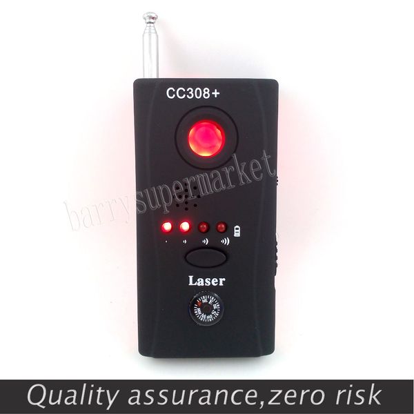 cc308+ multi wireless camera lens detector radio wave signal detect hiddencamera full-range wifi rf gsm device finder 
cc308+ multi wireless camera lens detector radio wave signal detect hiddencamera full-range wifi rf gsm device finder