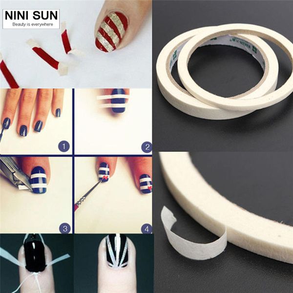 5pcs/lot french manicure nail tape stickers nail art tips masking tape do paern manicure tools nail art decoration 17 * 0.5cm, Black
5pcs/lot french manicure nail tape stickers nail art tips masking tape do paern manicure tools nail art decoration 17 * 0.5cm, Black