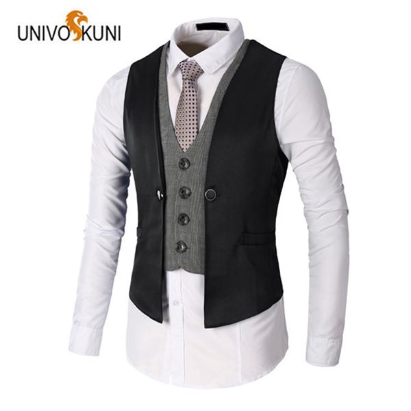univos kuni spell-fiing slim fit mens suit vest sleeveless business casual vests solid color banquet men's dress vests h162, Black;white
univos kuni spell-fiing slim fit mens suit vest sleeveless business casual vests solid color banquet men's dress vests h162, Black;white