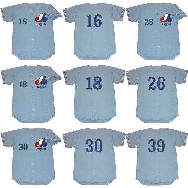 men montreal expos 16 claude raymond 18 steve renko 26 bill stoneman 30 maury wills 39 coco laboy 44 carl morton baseball jersey, Blue;black
men montreal expos 16 claude raymond 18 steve renko 26 bill stoneman 30 maury wills 39 coco laboy 44 carl morton baseball jersey, Blue;black
