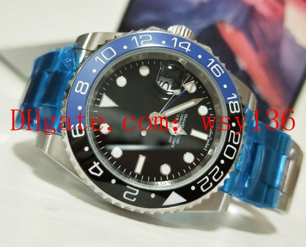gmt blue/black 116710blnr 116710 40mm ceramic automatic machinery mens watch black dial men sports watches, Slivery;brown
gmt blue/black 116710blnr 116710 40mm ceramic automatic machinery mens watch black dial men sports watches, Slivery;brown