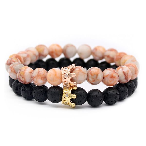 poshfeel 2pcs 8mm natural stone beads his and hers couple bracelets crown bracelets for lovers handmade pulsera mbr180111, Black
poshfeel 2pcs 8mm natural stone beads his and hers couple bracelets crown bracelets for lovers handmade pulsera mbr180111, Black