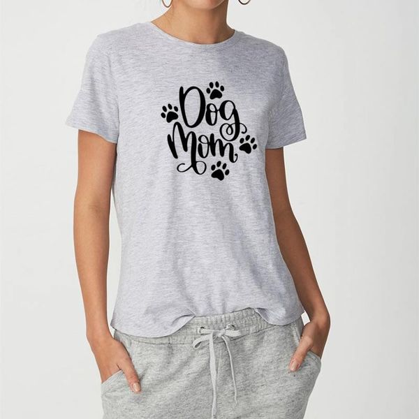 2018 summer women's new t-shirt fashion dog mom paw print shirt ladies large size harajuku female t-shirt, White
2018 summer women's new t-shirt fashion dog mom paw print shirt ladies large size harajuku female t-shirt, White
