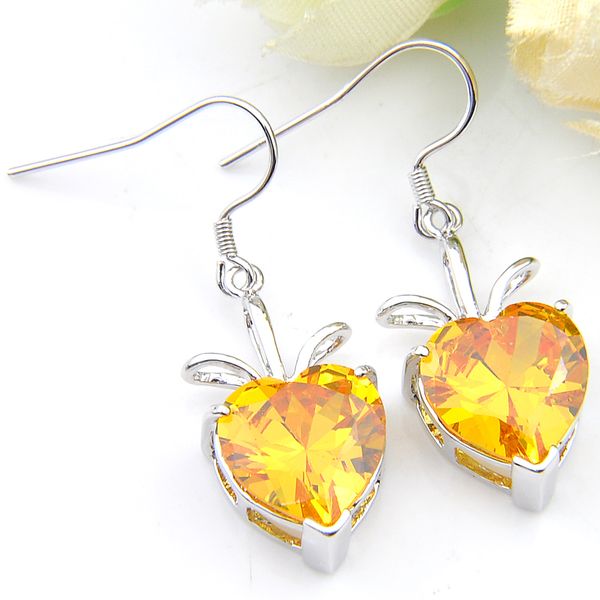 6 pairs luckyshine women jewelry yellow zircon gems earrings 925 sterling silver plated fashion bridal dangle earrings jewelry
6 pairs luckyshine women jewelry yellow zircon gems earrings 925 sterling silver plated fashion bridal dangle earrings jewelry