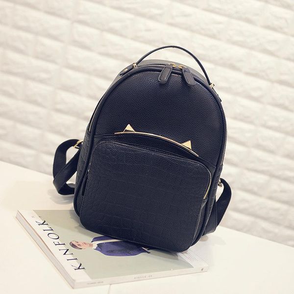 backpack women summer ladies leather handbags mini new kitten bag ears shoulder bags handbag pu black female sweet girl backpack cute
backpack women summer ladies leather handbags mini new kitten bag ears shoulder bags handbag pu black female sweet girl backpack cute