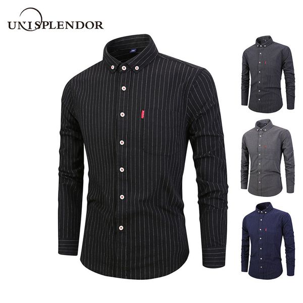 2018 100%cotton men shirt striped casual spring autumn man shirt plus size 4xl men's clothing long sleeve new male yn10412, White;black
2018 100%cotton men shirt striped casual spring autumn man shirt plus size 4xl men's clothing long sleeve new male yn10412, White;black
