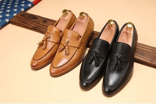 2019 New mens pointed toe dress shoes famous loafer male gents formal wear ballet flats zapatos hombre oxford shoes for men DH2N48
2019 New mens pointed toe dress shoes famous loafer male gents formal wear ballet flats zapatos hombre oxford shoes for men DH2N48