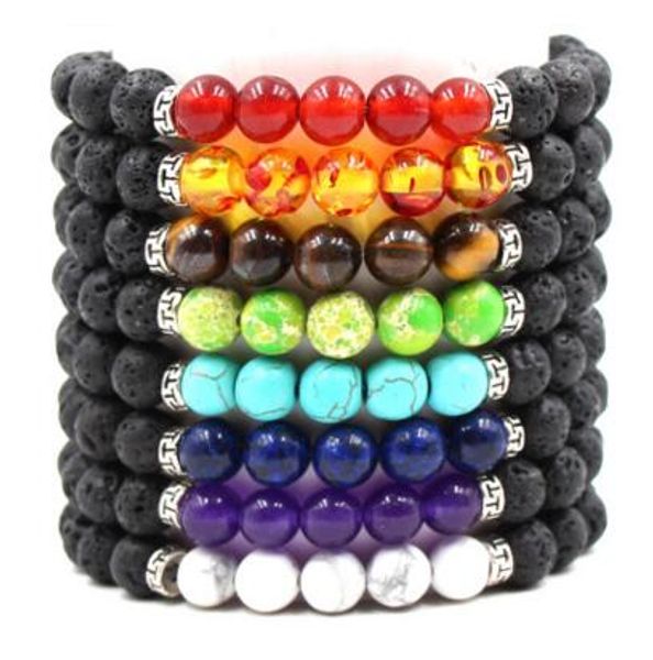 new arrival lava rock beads charms bracelets colorized beads men's women's natural stone strands bracelet for fashion jewelry craf, Black
new arrival lava rock beads charms bracelets colorized beads men's women's natural stone strands bracelet for fashion jewelry craf, Black