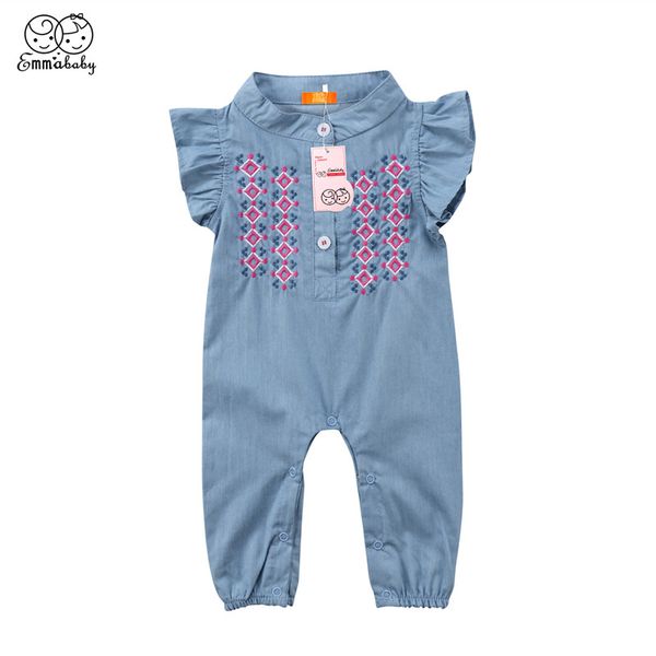 baby girl denim romper 2018 fashion infant newborn girls short sleeve jumpsuit sunsuit outfits summer bebes baby clothing, Blue
baby girl denim romper 2018 fashion infant newborn girls short sleeve jumpsuit sunsuit outfits summer bebes baby clothing, Blue