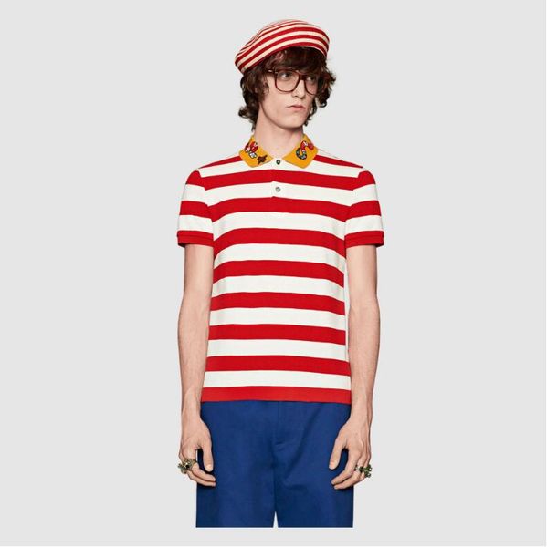 brand t polo fashion men designer-mens shirts men high t shirt poloshirt shirt snake embroidery street for little bee shirts italy prin lrtb, Black
brand t polo fashion men designer-mens shirts men high t shirt poloshirt shirt snake embroidery street for little bee shirts italy prin lrtb, Black