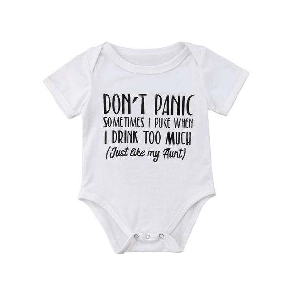 2018 newborn baby boy girl short sleeves letters dont bodysuit summer clothes casual outfits, Blue
2018 newborn baby boy girl short sleeves letters dont bodysuit summer clothes casual outfits, Blue
