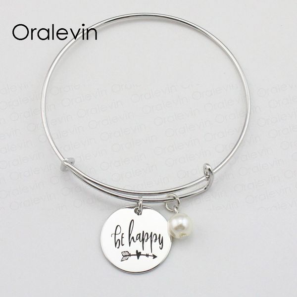 be happy inspirational hand stamped engraved charm pendant wire expandable bracelet bangle fashion jewelry,10pcs/lot, #ln1909b, Black
be happy inspirational hand stamped engraved charm pendant wire expandable bracelet bangle fashion jewelry,10pcs/lot, #ln1909b, Black