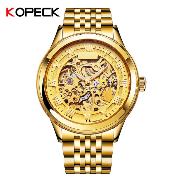 kopeck automatic mechanical wristwatches black gold stainless steel men 5bar water resistant wristwatches luminous watches 9013g, Slivery;brown
kopeck automatic mechanical wristwatches black gold stainless steel men 5bar water resistant wristwatches luminous watches 9013g, Slivery;brown