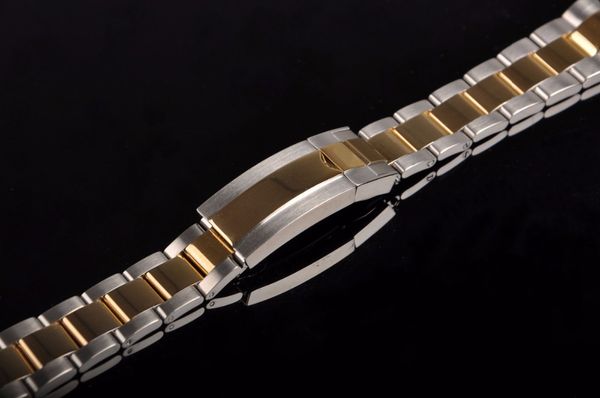20mm new middle half gold two tone polished brushed 316l solid stainless steel metal curved end watch band belt strap bracelets, Black;brown
20mm new middle half gold two tone polished brushed 316l solid stainless steel metal curved end watch band belt strap bracelets, Black;brown