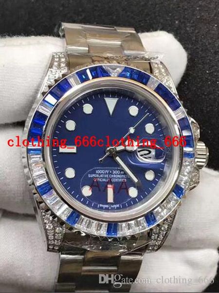 luxury wristwatch 116759 diamond ii 18k white gold steel bracelet 40mm automatic mechanical watches new arrival, Slivery;brown
luxury wristwatch 116759 diamond ii 18k white gold steel bracelet 40mm automatic mechanical watches new arrival, Slivery;brown
