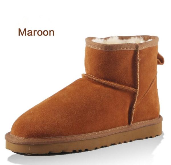 women's and men's australia snow boots classic half boots ankle black chestnut chocolate blue women boots leather shoes us 5--13
women's and men's australia snow boots classic half boots ankle black chestnut chocolate blue women boots leather shoes us 5--13