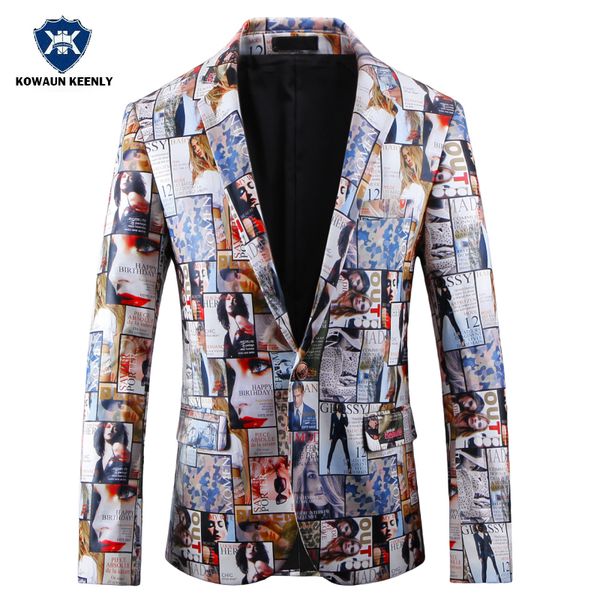 single button floral jacket suit men slim fit 3d printed blazer luxury casual party blazer jacke prom costume homme stage wear, White;black
single button floral jacket suit men slim fit 3d printed blazer luxury casual party blazer jacke prom costume homme stage wear, White;black