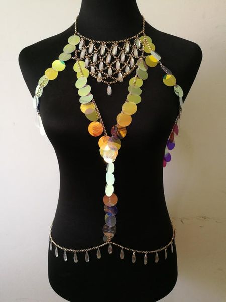 new fashion style b786 women gold chains acrylic beads bondage beach neck chain choker necklace jewelry accessories, Silver
new fashion style b786 women gold chains acrylic beads bondage beach neck chain choker necklace jewelry accessories, Silver