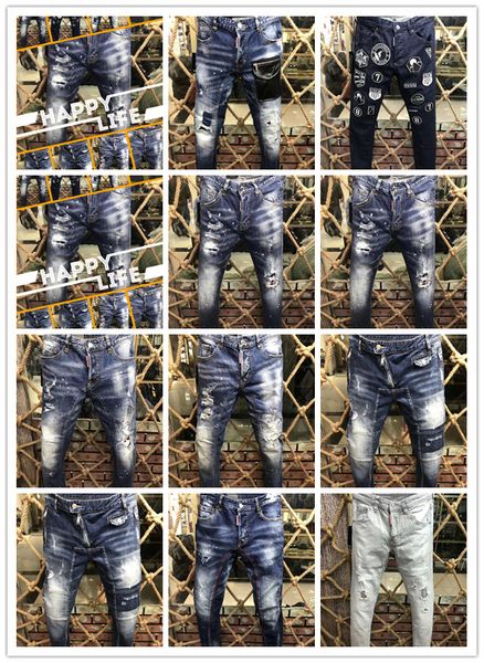 men's distressed ripped skinny fashion designer shorts slim motorcycle moto biker causal mens denim pants hip hop jeans, Blue
men's distressed ripped skinny fashion designer shorts slim motorcycle moto biker causal mens denim pants hip hop jeans, Blue