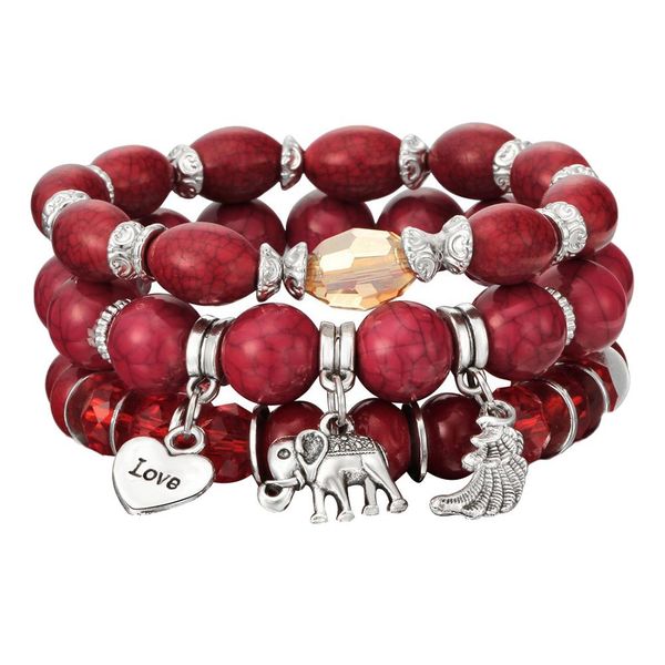 nashion women multilayer bohemian elephant heart charms beaded bracelet bangle jewelry new, Black
nashion women multilayer bohemian elephant heart charms beaded bracelet bangle jewelry new, Black