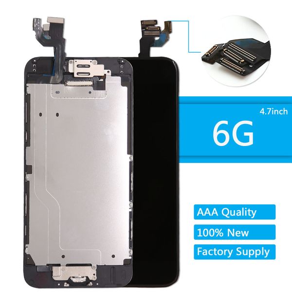 жк-дисплей для iphone 6 полный комплект жк-сборки сенсорный экран digitizer замена с камерой + главная кнопка + инструмент часть 100% провер
жк-дисплей для iphone 6 полный комплект жк-сборки сенсорный экран digitizer замена с камерой + главная кнопка + инструмент часть 100% провер