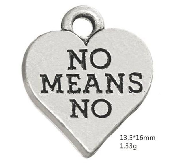 2021 no means no heart double sides engraved charms other customized jewelry, Bronze;silver
2021 no means no heart double sides engraved charms other customized jewelry, Bronze;silver