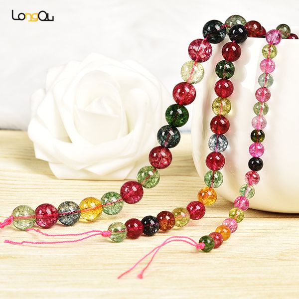 natural fashion glass tourmaline beaded jewelry 15 inch necklace high fashion jewelry personalized, Silver
natural fashion glass tourmaline beaded jewelry 15 inch necklace high fashion jewelry personalized, Silver