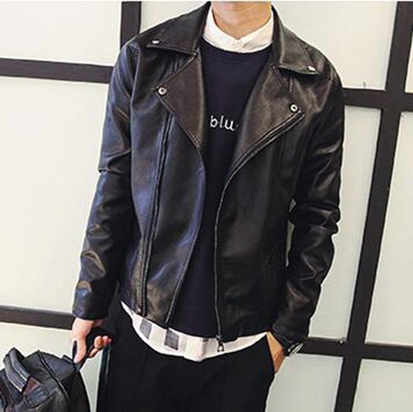 autumn winter fashion europe and the united states new style slim trend boutique korean short style men's skin jacket / s-2xl, Black
autumn winter fashion europe and the united states new style slim trend boutique korean short style men's skin jacket / s-2xl, Black