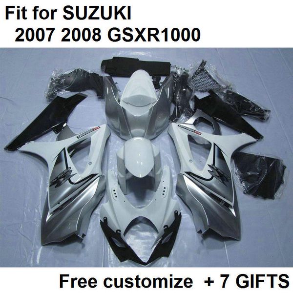 custom fairing kit for suzuki gsxr1000 07 08 black silver fairings set gsxr1000 2007 2008 cd25
custom fairing kit for suzuki gsxr1000 07 08 black silver fairings set gsxr1000 2007 2008 cd25