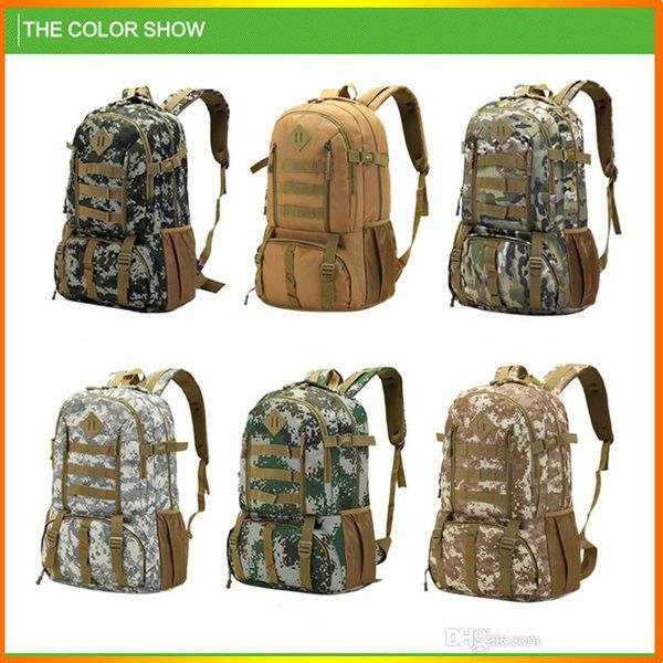 wholesale-6 colors 50l hiking camping bag trekking rucksack backpack camouflage molle rucksacks backpacks
wholesale-6 colors 50l hiking camping bag trekking rucksack backpack camouflage molle rucksacks backpacks