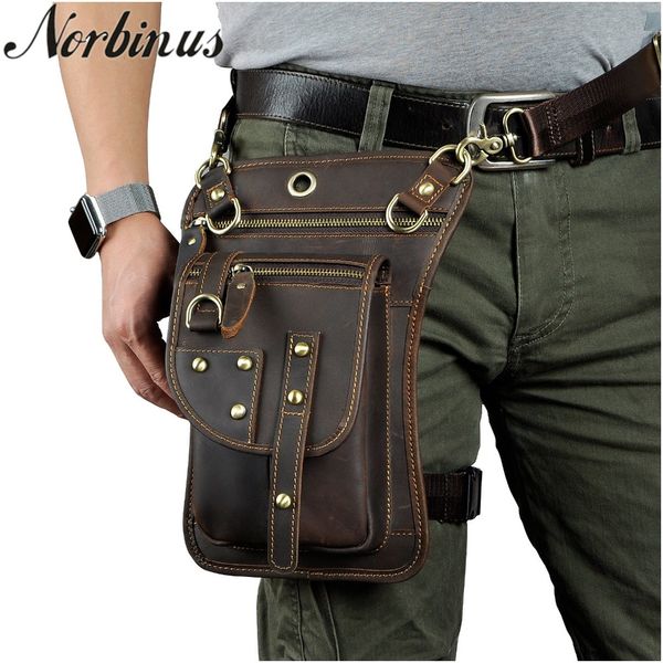 norbinus leather waist bag for men genuine leather fanny packs motorcycle leg bag belt pouch male shoulder messenger hook
norbinus leather waist bag for men genuine leather fanny packs motorcycle leg bag belt pouch male shoulder messenger hook