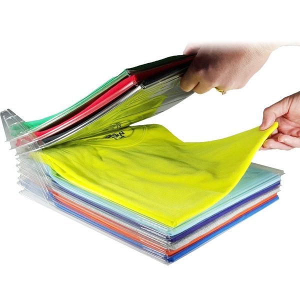 H19948-1 1 Layer Anti-wrinkle Neat Clothes Storage Holder Rack T-shirt Organizing System Travel Closet Organizer Shirt Folder
H19948-1 1 Layer Anti-wrinkle Neat Clothes Storage Holder Rack T-shirt Organizing System Travel Closet Organizer Shirt Folder