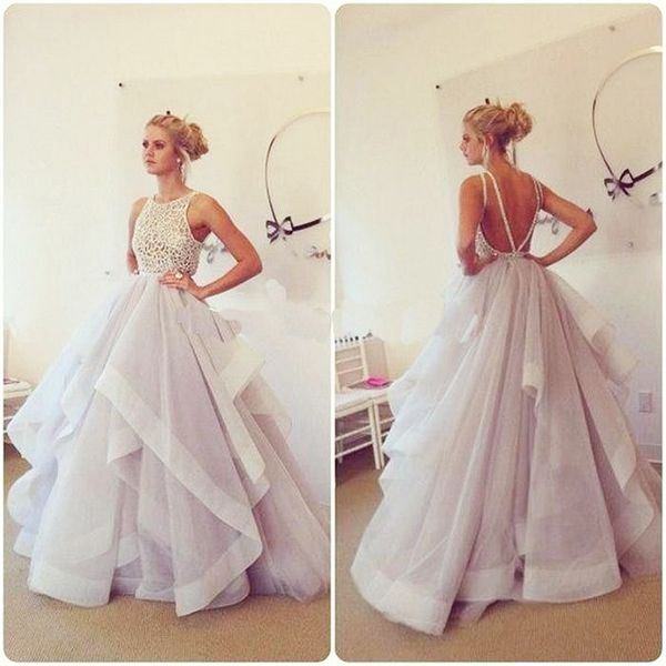 a-line heavy crystals bodice with spaghetti straps open back wedding dress ruffled organza bridal gowns floor length, White
a-line heavy crystals bodice with spaghetti straps open back wedding dress ruffled organza bridal gowns floor length, White
