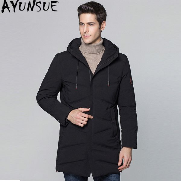 ayunsue men's duck down jacket long winter coat men hooded thick casual coat men's jackets parkas 2018 abrigo hombre kj560, Black
ayunsue men's duck down jacket long winter coat men hooded thick casual coat men's jackets parkas 2018 abrigo hombre kj560, Black