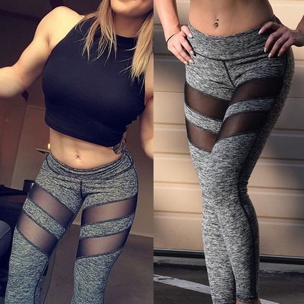 2018 delicate women yoga fitness leggings running gym stretch sports high waist pants trousers sports, White;red
2018 delicate women yoga fitness leggings running gym stretch sports high waist pants trousers sports, White;red