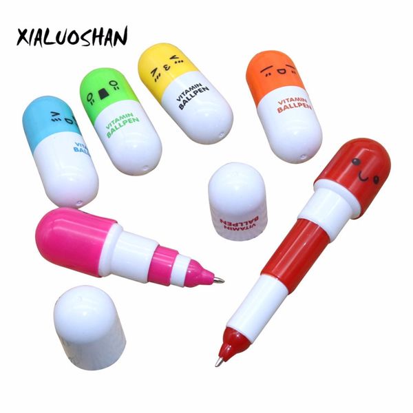 6 pcs/lot face retractable ballpoint pen blue refill 0.5mm ballpen kawaii stationery canetas escolar school office tools, Blue;orange
6 pcs/lot face retractable ballpoint pen blue refill 0.5mm ballpen kawaii stationery canetas escolar school office tools, Blue;orange