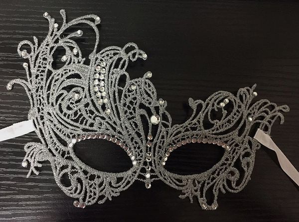 

new lace mask nightclub masquerade gold line silver line fashion party halloween mask wholesale 10pcs/lot
